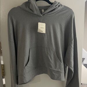 Fabletics Heather Gray Hoodie